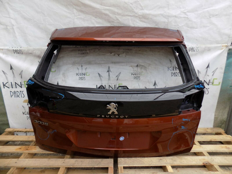 PEUGEOT 3008 MK2 P84 2016 - ON BOOT LID TAILGATE IN BROWN - GENUINE