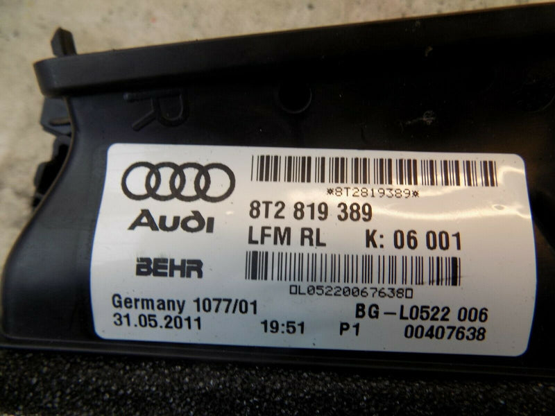 AUDI A4 B8 TSFI 2008-2015 CENTER DASHBOARD AIR VENT INTAKE DUCT 8T2819389