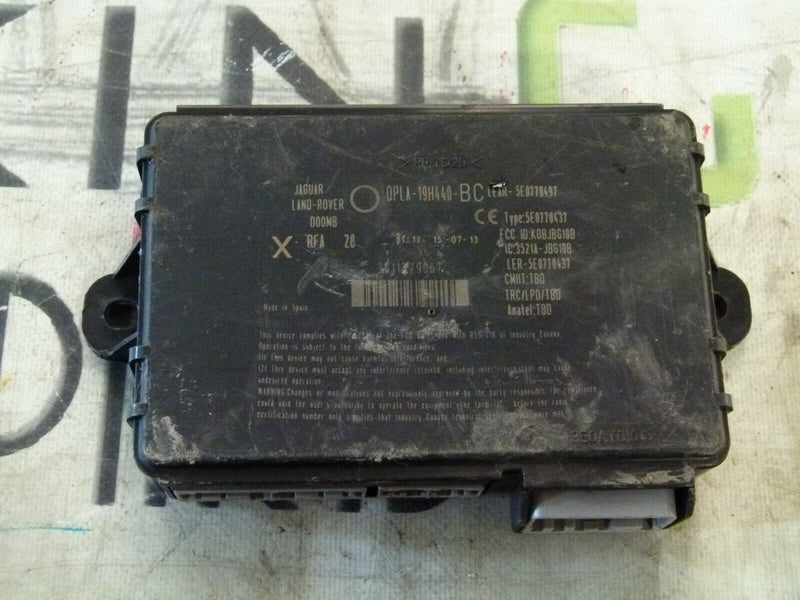 JAGUAR XJ X351 2010-2019 TDV6 3.0 DIESEL KEYLESS CONTROL MODULE DPLA-19H440-BC