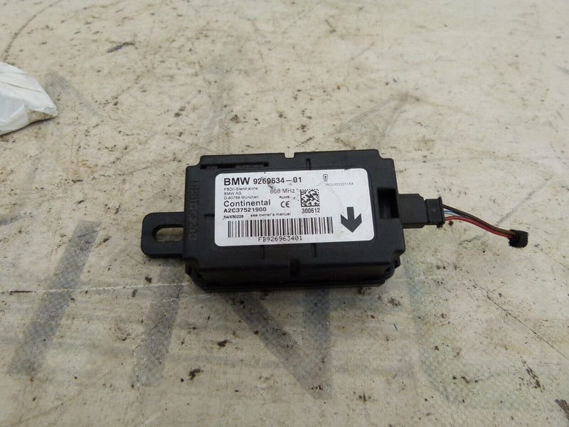 BMW F30 F31 2012-2015 LOCK ALARM REMOTE CONTROL MODULE GENUINE 9269634 #