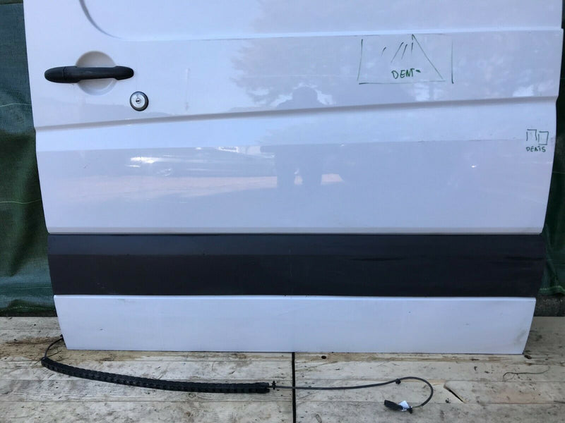 MERCEDES SPRINTER 906 2006-17 LEFT SIDE SLIDING DOOR PANEL & CABLE TRUCK