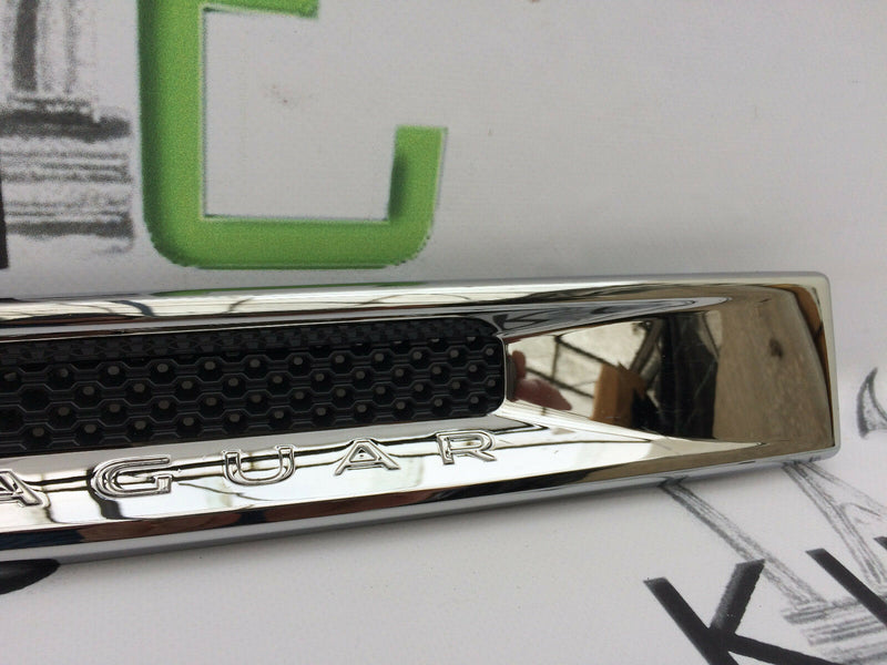 JAGUAR XF XE F-PACE LEFT SIDE WING FENDER TRIM VENT CHROME GRILL HK83-280B11-AG