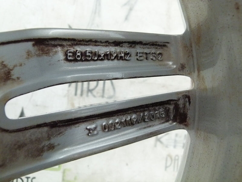 AUDI A4 S-L 15-18 ALLOY RIM 19" TYRE 255/35/19 8.5J ET32 GENUINE 8W0601025