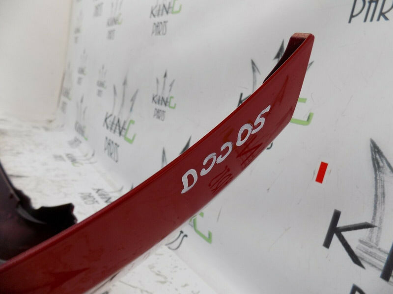 FIAT 500 2015-ON FACELIFT REAR BUMPER RED *NO PDC* GENUINE 735619778