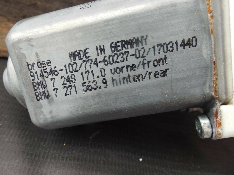 BMW F10 F11 2010-2016 5 Series Rear Door Window Motor Left Passenger Side N/S