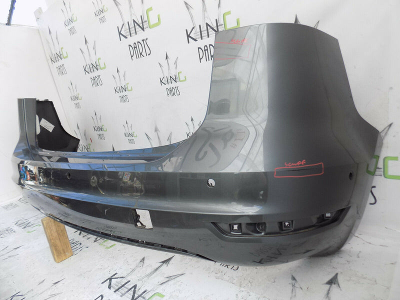 VW SHARAN MK2 7N 2010-2015 GREY REAR BUMPER GENUINE 6x PDC 7N0807421