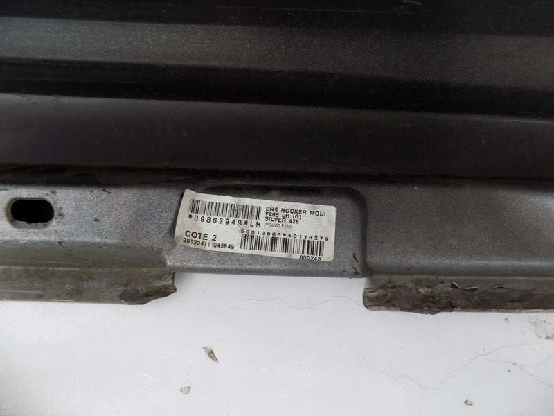 VOLVO V70 2000-2008 MK II LEFT SIDE SKIRT SILL COVER SILVER 39882949