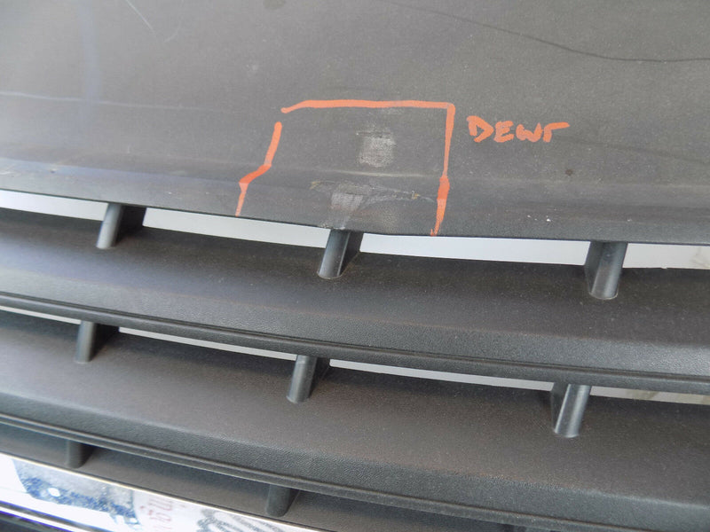 VW TRANSPORTER T6 7E0 2015 2016 2017 GREY FRONT BUMPER GENUINE 7E0807221