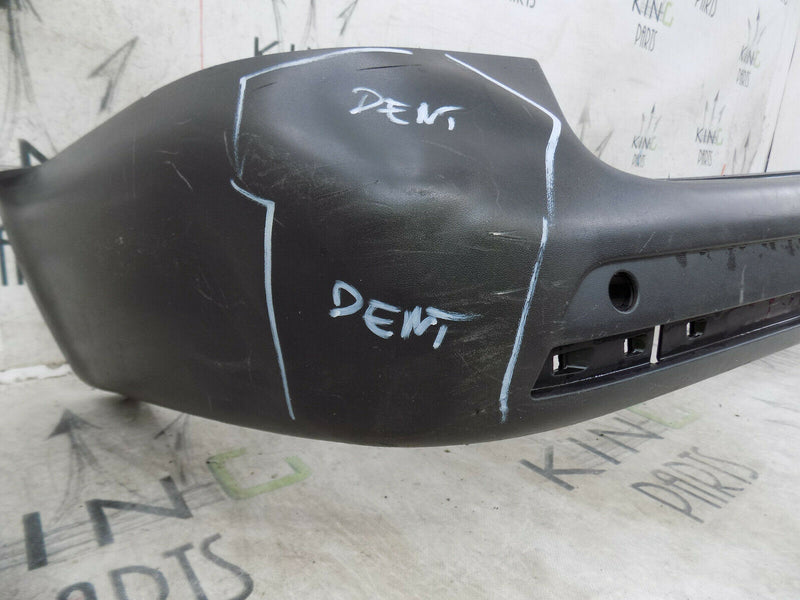 VW TRANSPORTER T5 LCI 2013-2015 BLACK REAR BUMPER PDC GENUINE 7E0807417