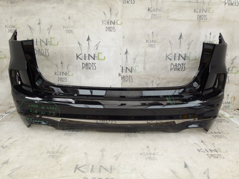 FORD KUGA MK3 CX482 ST-LINE HYBRID 2019-ON BLACK REAR BUMPER, PDC HOLES