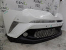 TOYOTA C-HR CHR 2016-2018 GENUINE WHITE FRONT BUMPER PDC 52129-F4010