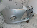 FORD FOCUS III MK3 2011-2013 SILVER FRONT BUMPER GENUINE BM51-17757