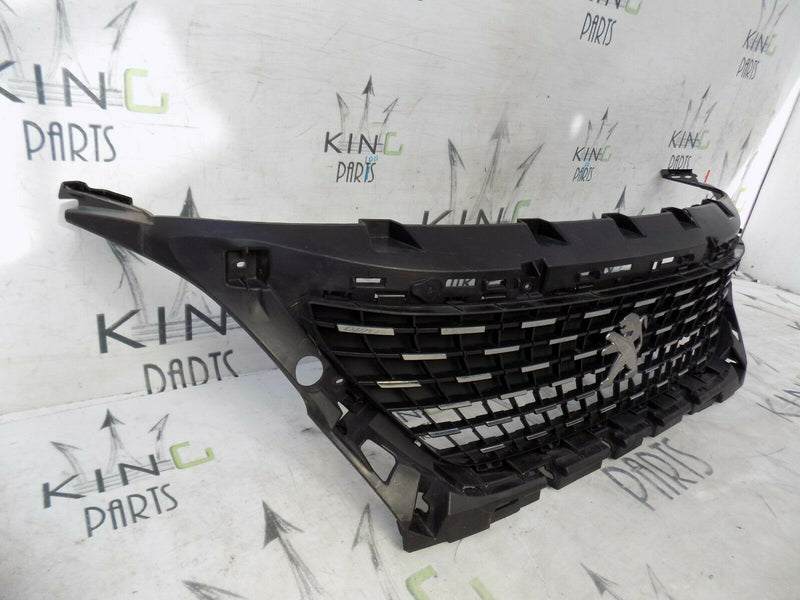 PEUGEOT 5008 MK2 P84 2016-2021 FRONT GRILL BLACK 9814783380
