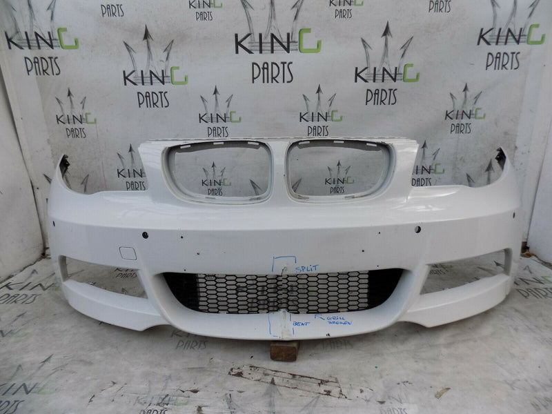 BMW 1 SERIES E82 E87 M SPORT 08-12 FRONT BUMPER PDC GENUINE 2DR 80454292
