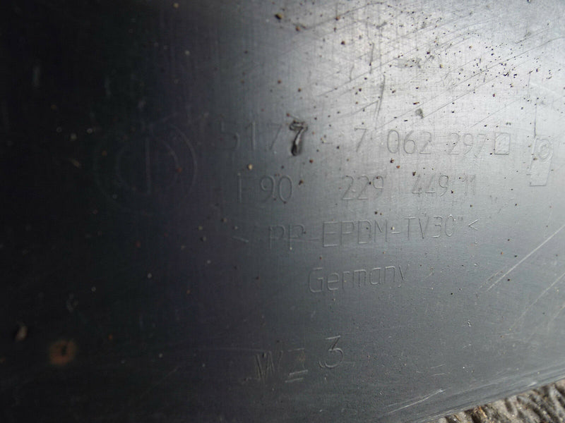 BMW 3 Series E90 E91 Left Side Skirt N/S Genuine Black (77) 5177-7062297