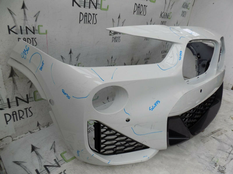 BMW X2 F39 M SPORT 2019-ON GENUINE WHITE FRONT BUMPER GRILL 5111 7428927