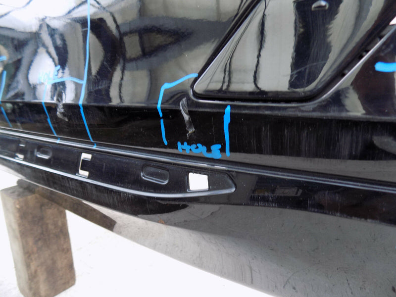 BMW 3 SERIES F30 2012-2014 SPORT LINE SALOON BLACK REAR BUMPER 51127256930