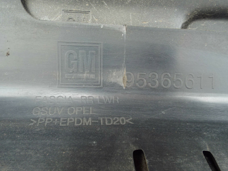 Vauxhall  Mokka 2012-2016 Rear Bumper Genuine Grey (A7118)