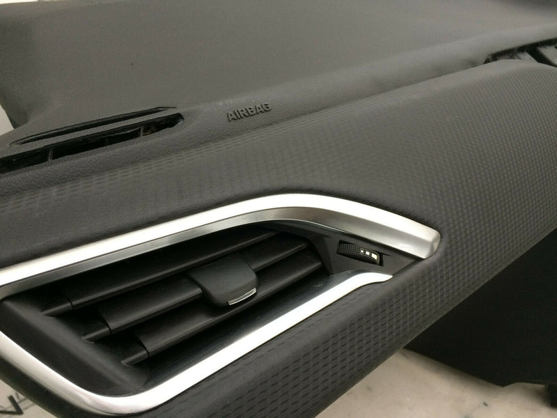 PEUGEOT 208 2012-2018 DASHBOARD GENUINE & 2x AIRBAG KIT DRIVER & PASSENGER SIDE