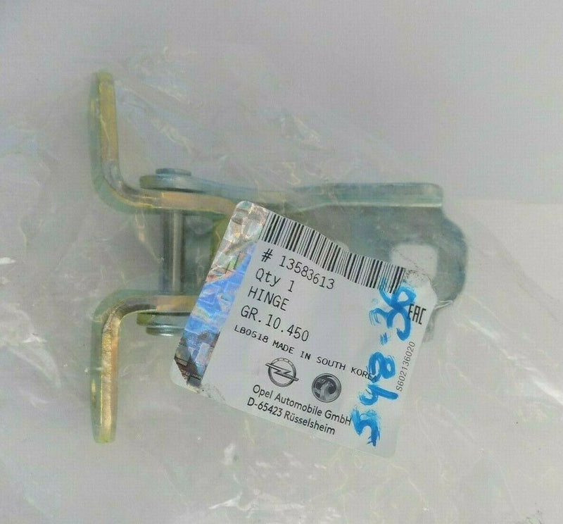 VAUXHALL CORSA E 2014-2019 FRONT LEFT DOOR UPPER HINGE 13583613 /S48-36
