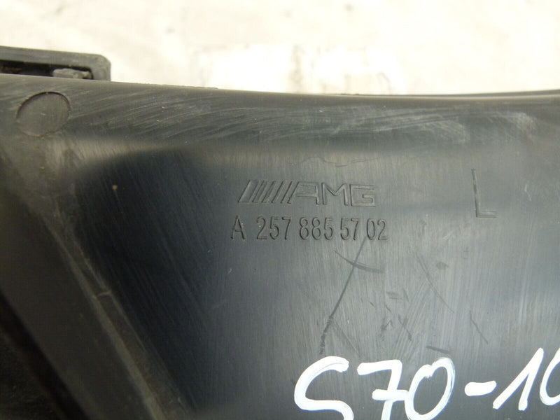 MERCEDES CLS C257 AMG 2019-ON FRONT LEFT AIR DUCT GENUINE A2578855702