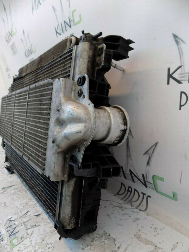 VW T5 TRANSPORTER CARAVELLE 2003-09 2.5TDI RADIATOR PACK TWIN FUNS INTERCOOLER