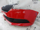SKODA FABIA MK3 2018-ON FACELIFT RED FRONT BUMPER GENUINE 6V0807221