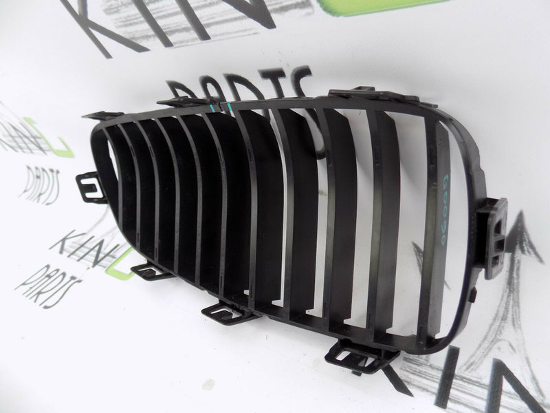 BMW 4 F32 2016 FRONT RADIATOR UPPER LEFT KIDNEY GRILL 11 RIBS 7294815