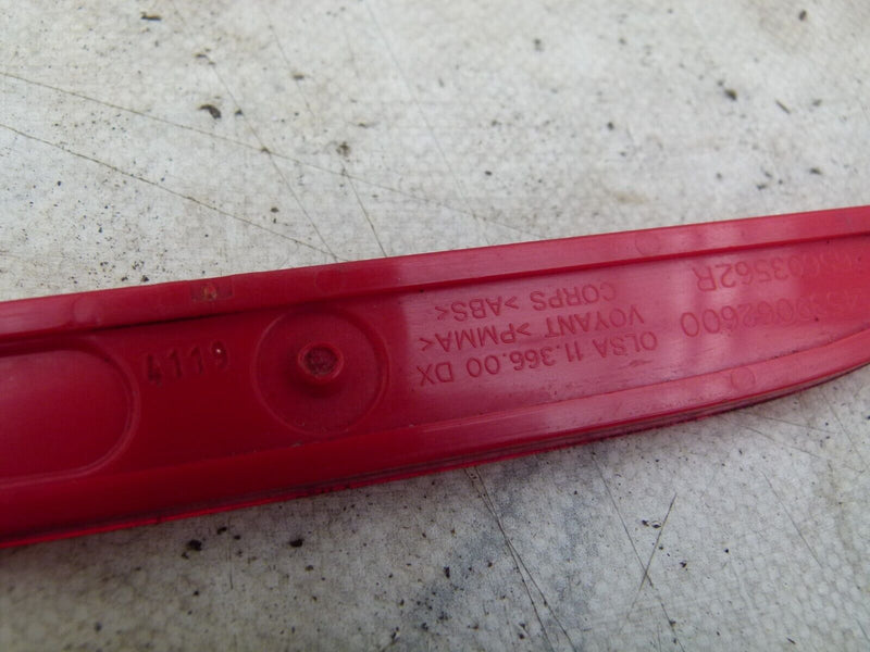 SMART FORTWO MK3 2014-19 REAR RIGHT REFLECTION STRIP GENUINE A4539062600
