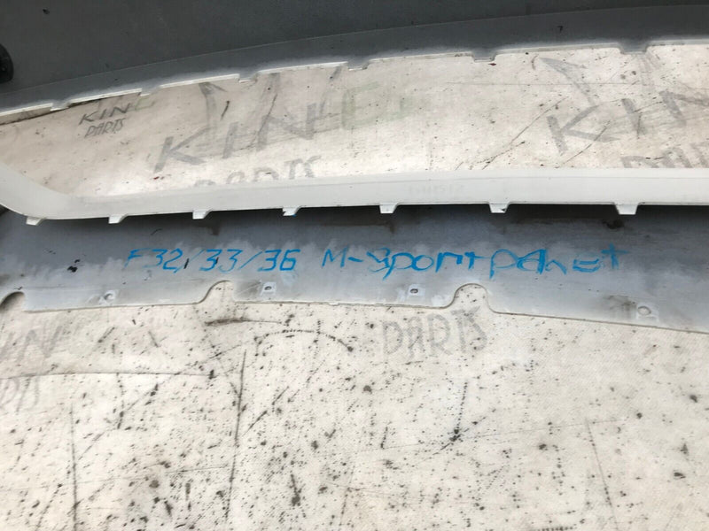 BMW 4 F36 F33 F32 M-SPORT 2013-2016 FRONT BUMPER PDC GENUINE 6274227