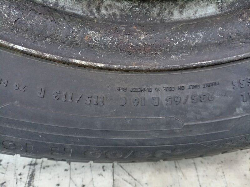 DUCATO BOXER RELAY 16" STEEL WHEEL ET68 + TYRE 235/65/16C