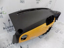 FIAT 500 2015-ON DASHBOARD BLACK-YELLOW GENUINE 735625085 KING PARTS