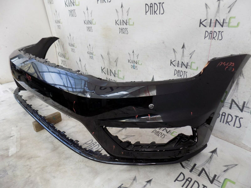 VW GOLF MK7 R LINE 2013-2017 FRONT BUMPER IN BLACK GENUINE 5G0807221AL