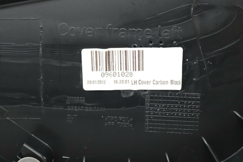 MINI COOPER S R55 R56 2007-2013 LEFT DOOR CARD PANEL TRIM CARBON BLACK