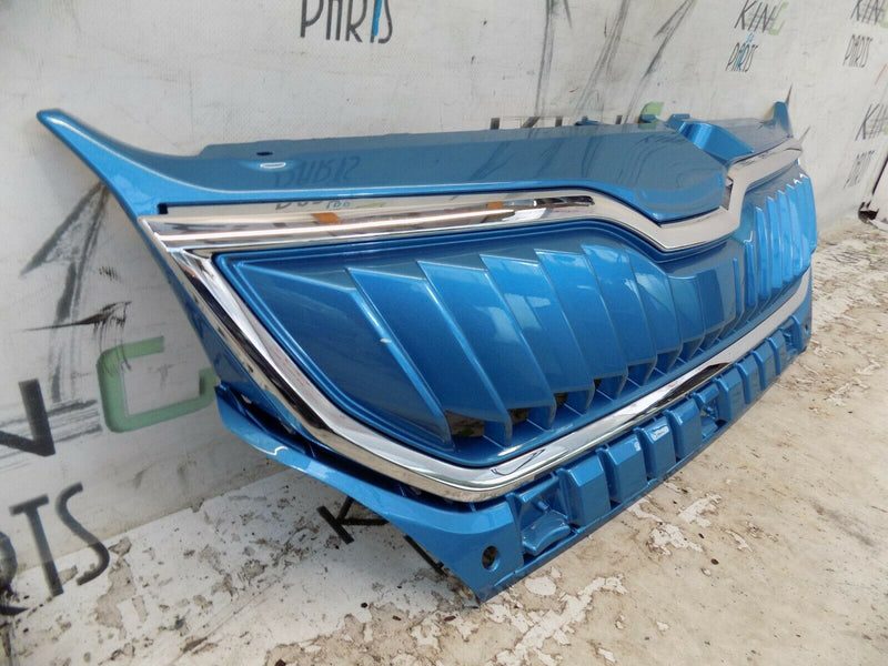 SKODA CITIGO E iV ELECTRIC 2019-UP FRONT BUMPER GRILL GENUINE 1ST853653E BLUE