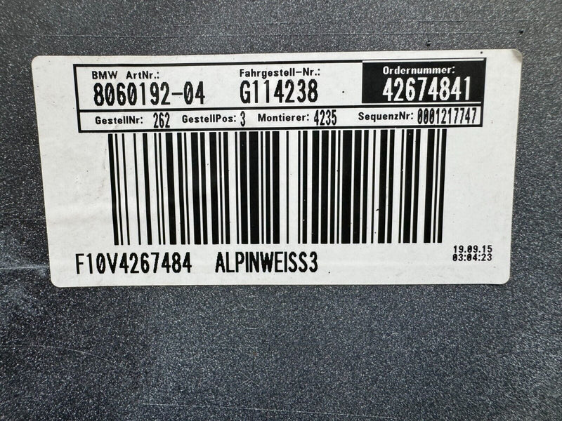 BMW F10 F11 M SPORT LCI 2014-2017 PDC FRONT BUMPER 7905289