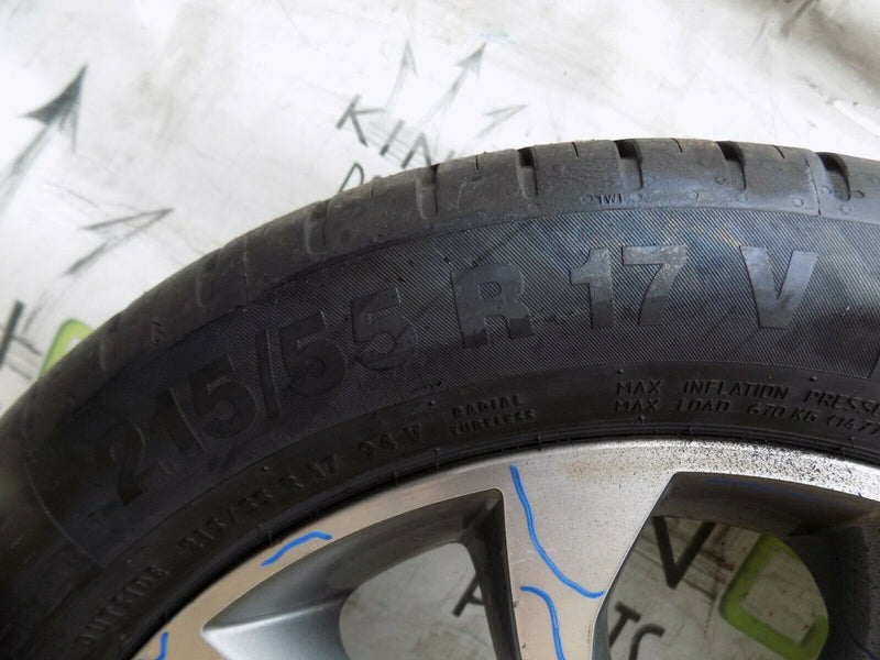 NISSAN JUKE 2010-19 ALLOY WHEEL 17" 7Jx17H2 ET47 R17 215/55 1KR7A