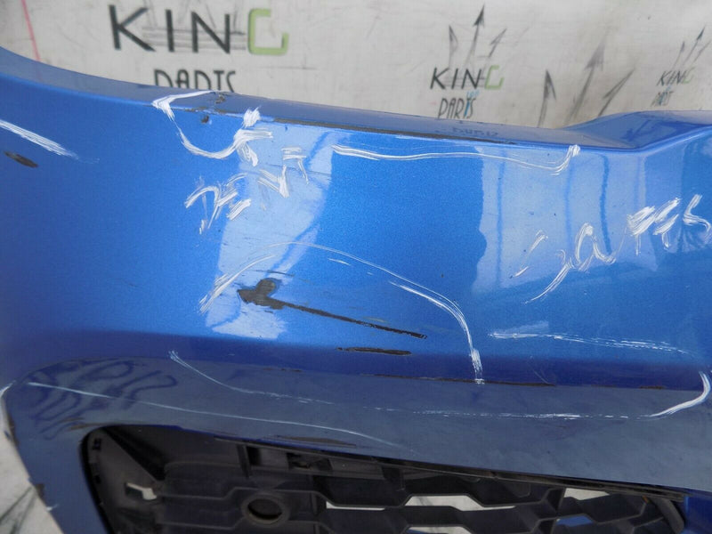 BMW 1 F20 M SPORT FACELIFT 2015-ON BLUE FRONT BUMPER GENUINE 51118060283