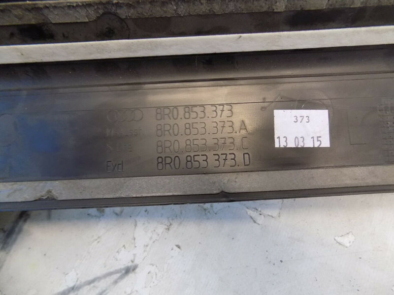 AUDI Q5 S LINE 2009-2012 THRESHOLD LEFT SIDE FRONT PLATE 8R0853373