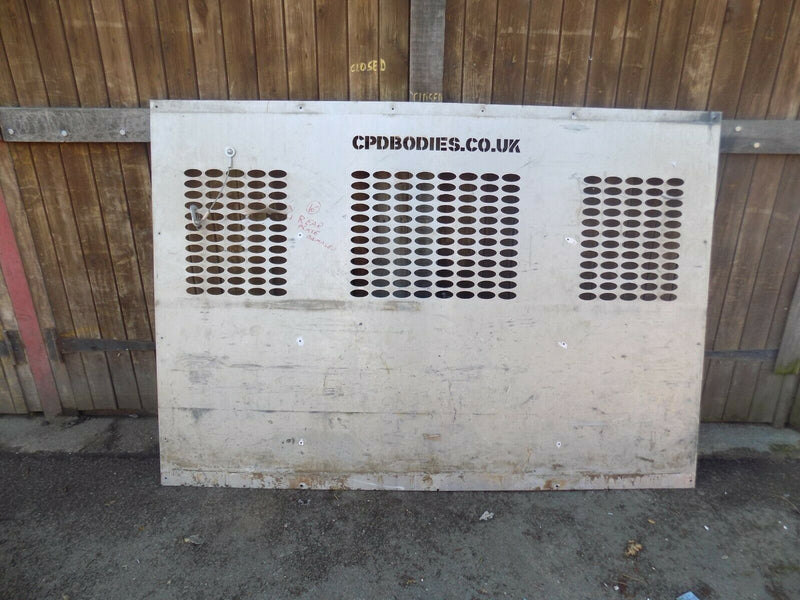 VAN CABIN LOAD SECURING STEEL PROTECTION REAR  PLATE   214X 148CM CPDBODIES