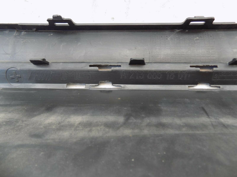 MERCEDES E CLASS W213 AMG 2017+ REAR BUMPER DIFFUSER VALANCE A2138851801