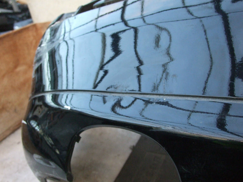 Mercedes C-Class W203 Coupe Rear Bumper Genuine Black (5180)