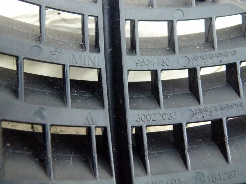MINI COUNTRYMAN R60 2010-2014 DASHBOARD CENTRE AIR VENT GENUINE 9801430