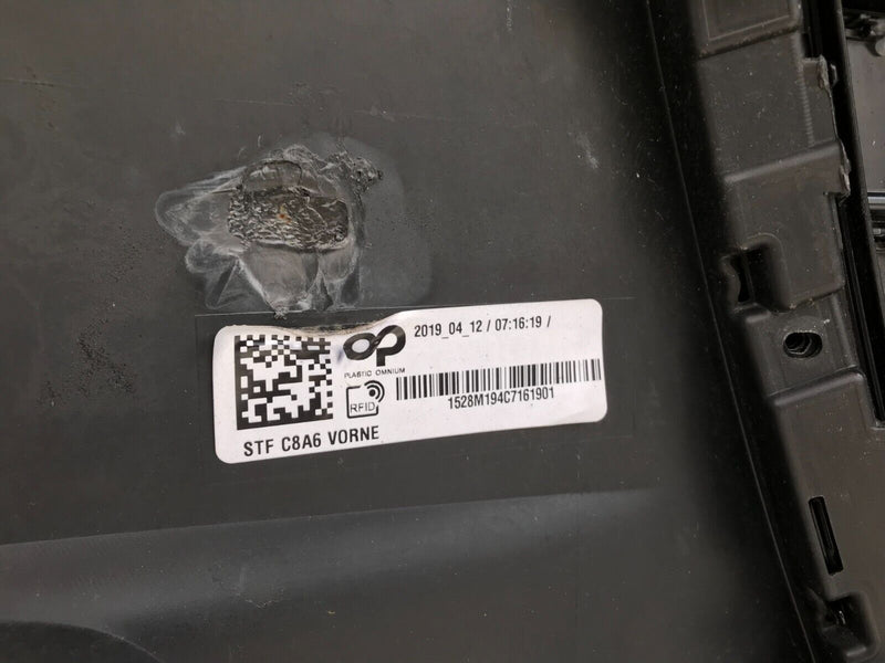 AUDI A6 4K0 C8 2019-ON BLACK FRONT BUMPER GENUINE 4K0807437 A