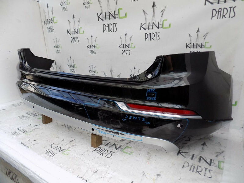 VOLVO XC90 II R-DESIGN 2014-2017 BLACK REAR BUMPER GENUINE PDC 31353390