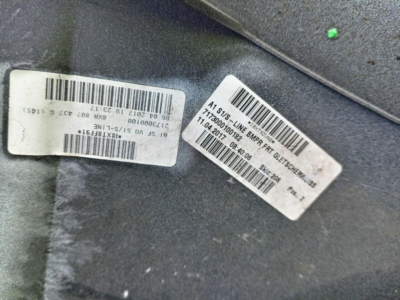 AUDI TT MK3 S LINE 2014-2019  FRONT BUMPER GENUINE 8S0807437D