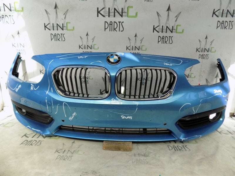 BMW 1 F20 FACELIFT 2015-ON BLUE FRONT BUMPER GENUINE 871041568