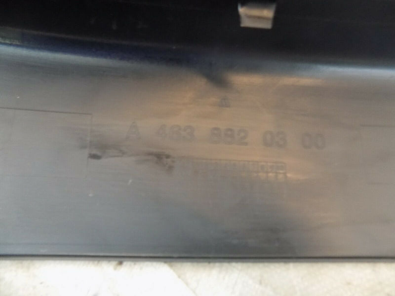 MERCEDES-BENZ G CLASS W463 2018-ON FRONT LEFT WHEEL ARCH TRIM FLARE A4638820300