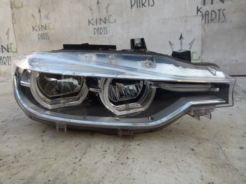 BMW 3 F30 LCI 2015-18 LED HEADLIGHT RIGHT DRIVER SIDE GENUINE 1LX012102