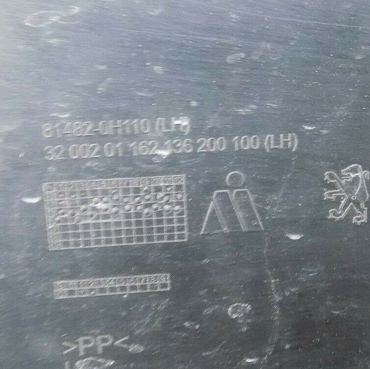 PEUGEOT 108 / AYGO MK2 / C1 MK2 2014-2016 LEFT FRONT BUMPER GRILLE /S44-11